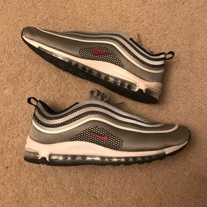 Air max 97 silver bullet size 13